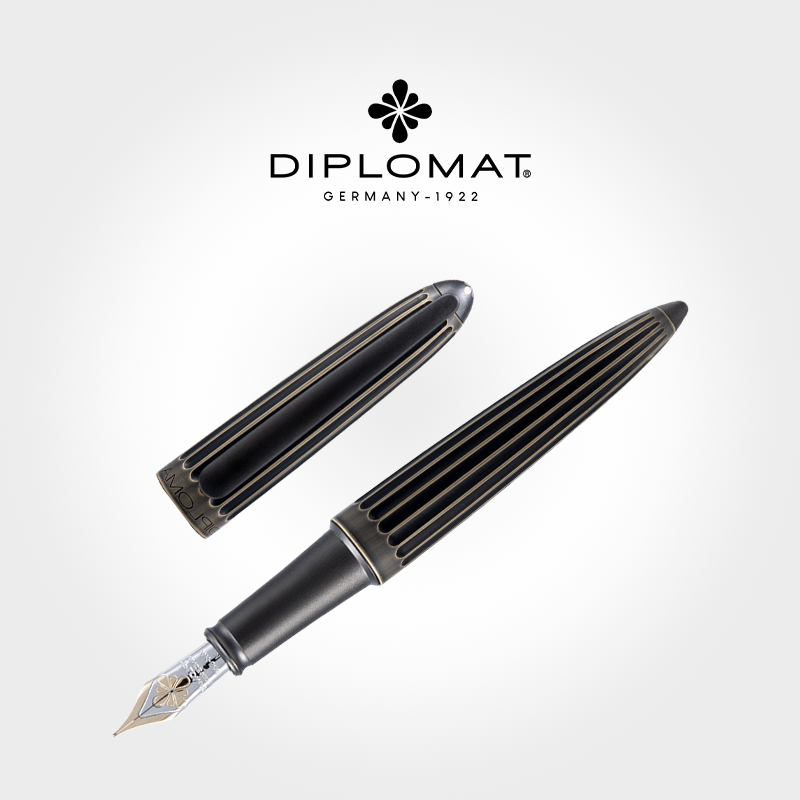 德国外交官太空梭黄铜金属钢笔