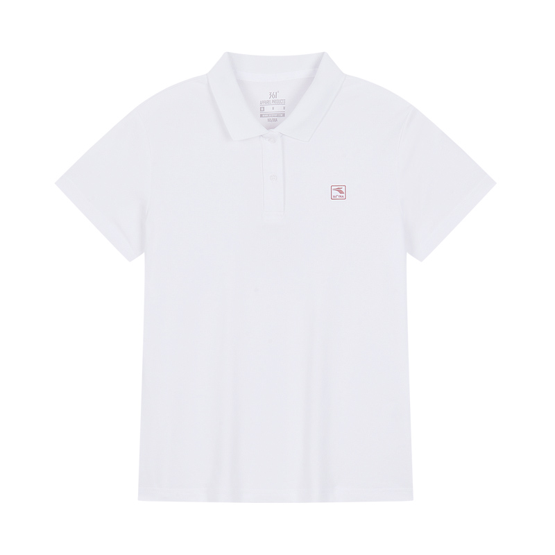 361度运动t恤女夏季薄款短袖POLO