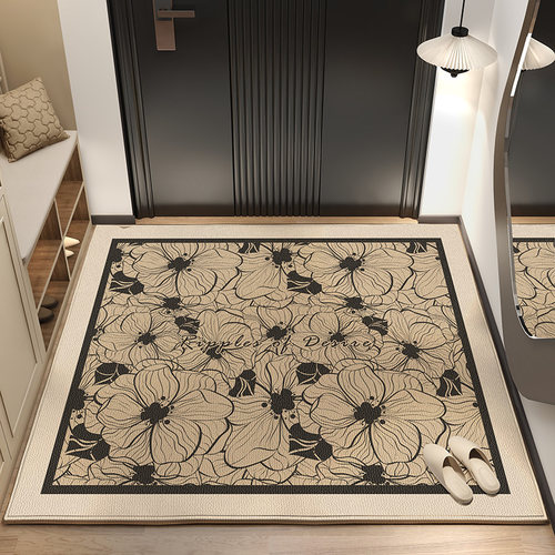 优选复古入户门地垫高级感家用防滑耐磨大门口进门垫客厅大地毯可