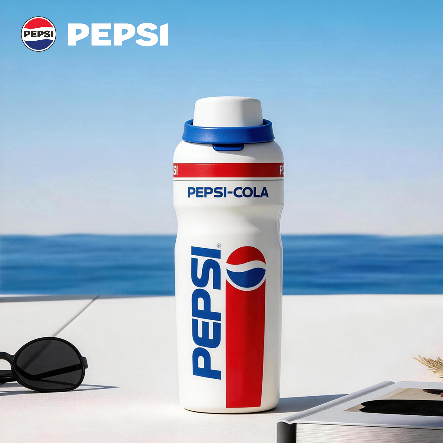 pepsi百事可乐保温杯男士学生大容量潮酷户外旅行车载便携运动杯