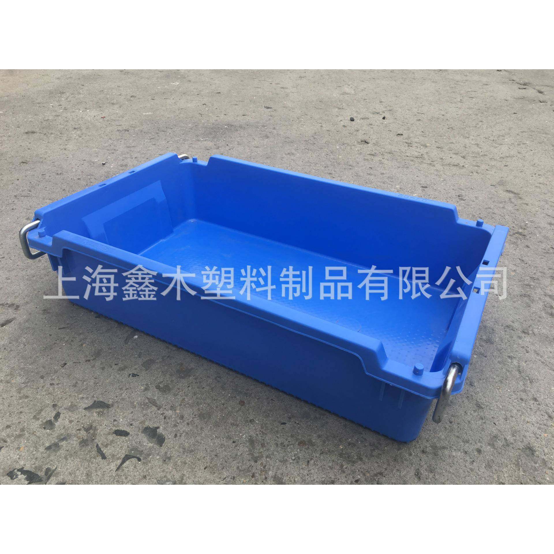 厂家供应铁耳箱加厚可套叠周转箱PP蓝色塑料箱,包装,塑料托盘,淘宝优惠券,粉丝福利购,淘宝优惠卷