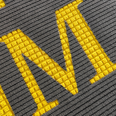 M4000条纹地垫酒店商场商用脚垫进门吸水除尘地毯印字印logo防滑