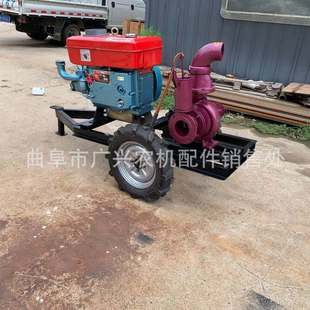柴油款 农业排灌抽水泵 8寸防汛泵车 电动直联离心泵