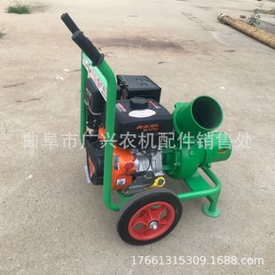 汽油3寸推车灌溉泵 加汽油6寸抽水泵 优质多功能吸水泵