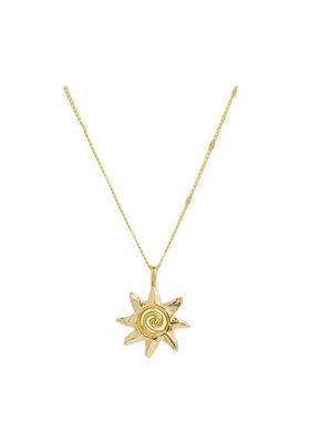 新款埃及系列太阳吊坠项链