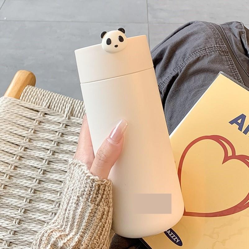 简约保温杯女生高颜值泡茶水杯女新款2025便携316不锈钢女士杯子