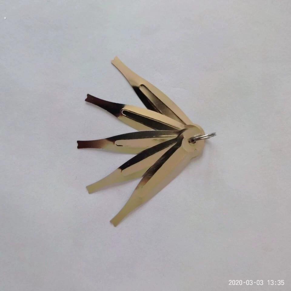 特级超硬不锈钢牙签0.1厚度片状可弯曲剔牙神器可重复使用便携式