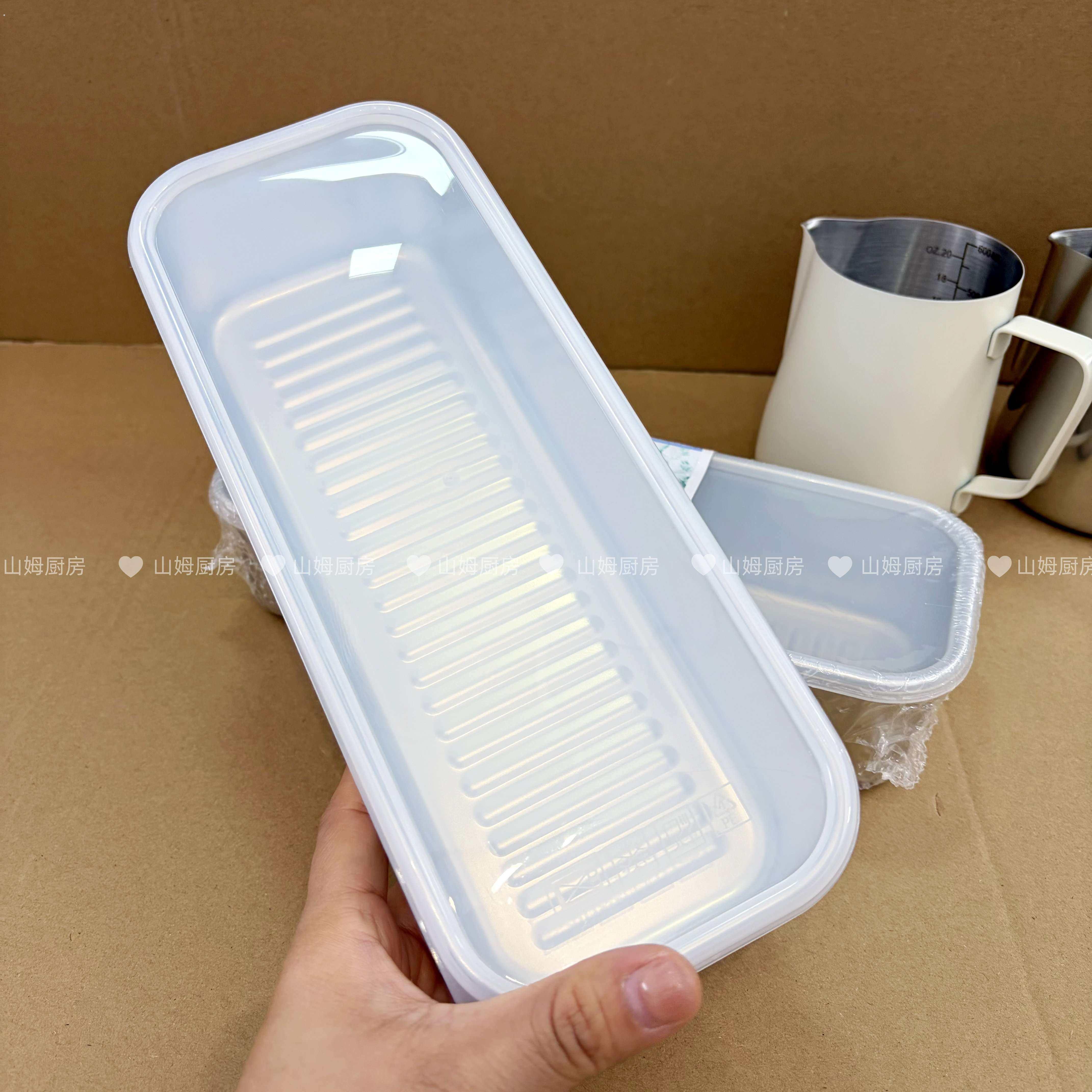 芯延厨房新款304不锈钢保鲜盒带盖冰箱食物收纳家用冷冻冷藏餐盒.
