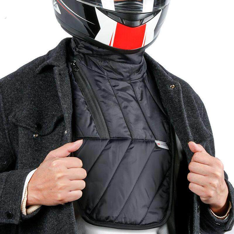 冬季男士防寒护胸摩托车挡风护颈电动车护胸保暖男女款