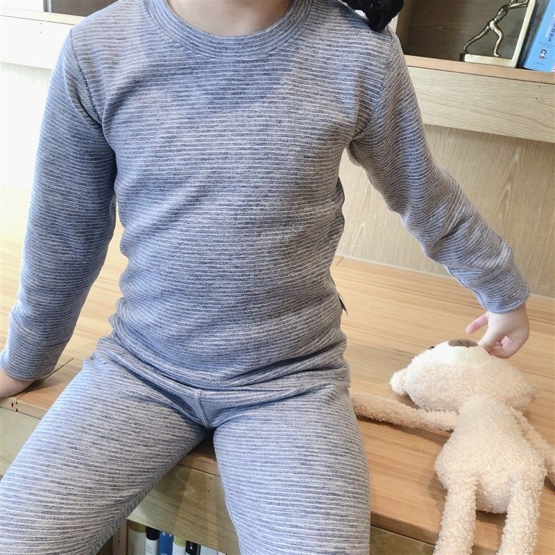 韩国儿童秋冬保暖德绒内衣套装男孩恒温发热无痕衬衣衬裤女童无骨,童装/婴儿装/亲子装,内衣套装,淘宝优惠券,粉丝福利购,淘宝优惠卷