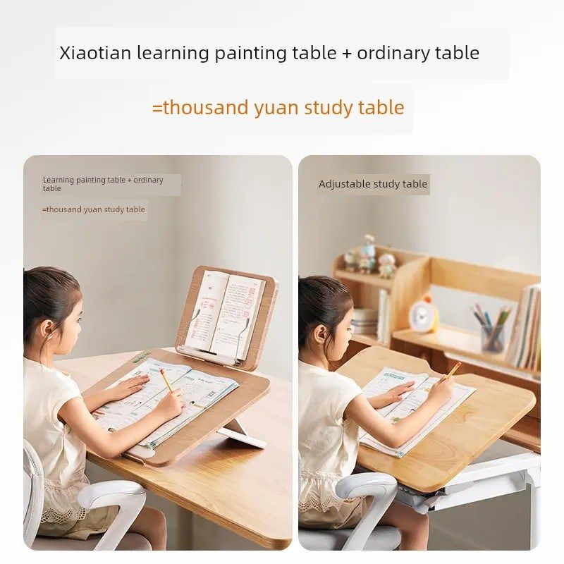小天阅读书架2025新型移动学习桌学习画桌双层阅读架桌面坐姿校正,文具电教/文化用品/商务用品,书立,淘宝优惠券,粉丝福利购,淘宝优惠卷