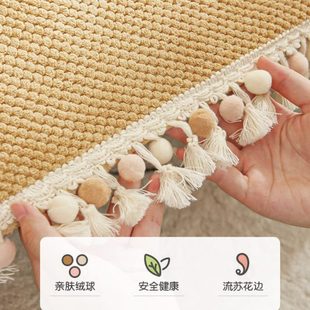 沙发套罩简约现代盖布巾坐垫子四季 灯芯绒流苏沙发垫2024新款 通用