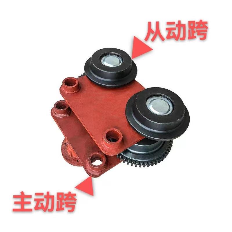 跨境出口运行小车行走轮电动葫芦跑车运行驱动装置电动设备