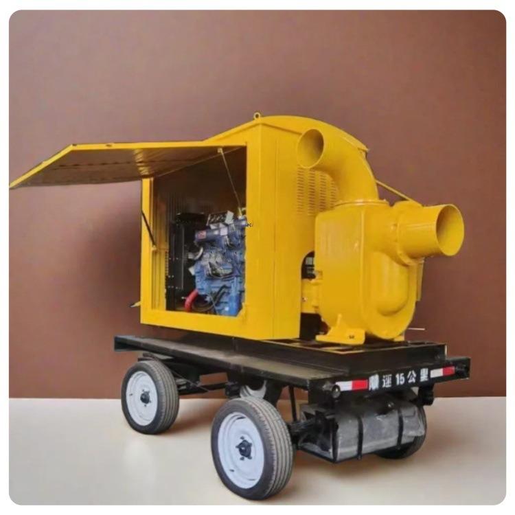 市政排污自吸泵车全自动抽水机抗洪防汛泵车