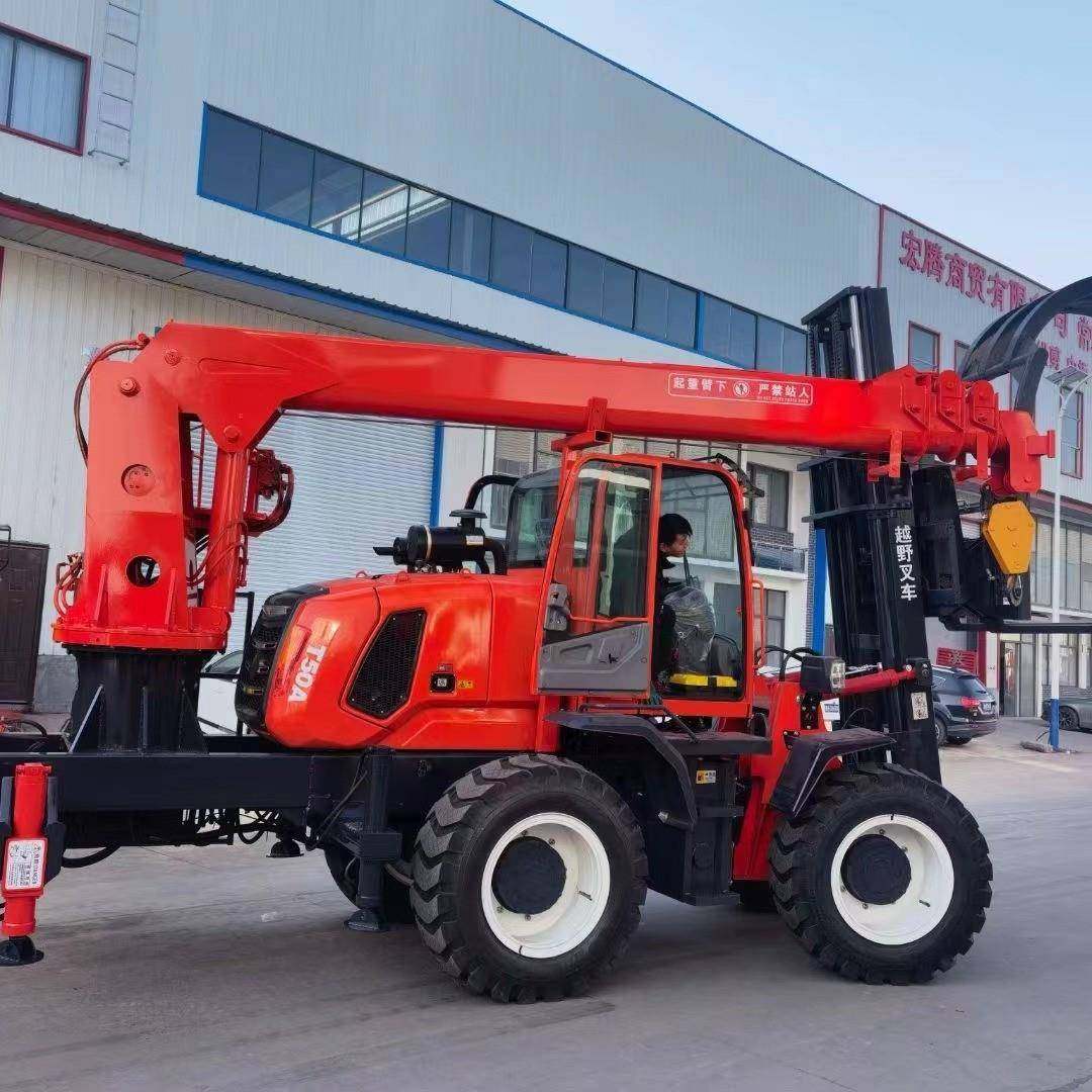 液压伸缩吊臂越野叉车吊车一体机叉车尾吊车间厂房搬运货物,搬运/仓储/物流设备,其他起重搬运设备,淘宝优惠券,粉丝福利购,淘宝优惠卷