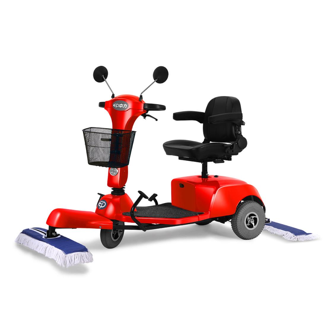 小型电动尘推车室内大场地车间车间清洁拖地机好价驾驶式尘推车