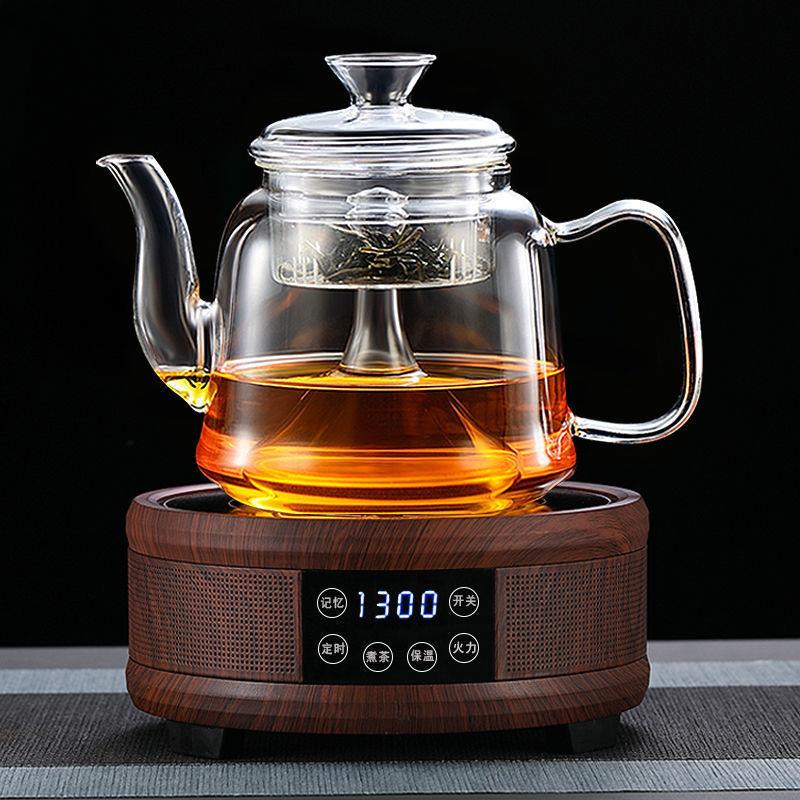 黑晶炉煮茶炉套装保温小型家用蒸茶壶耐高温玻璃壶煮茶器围炉茶壶