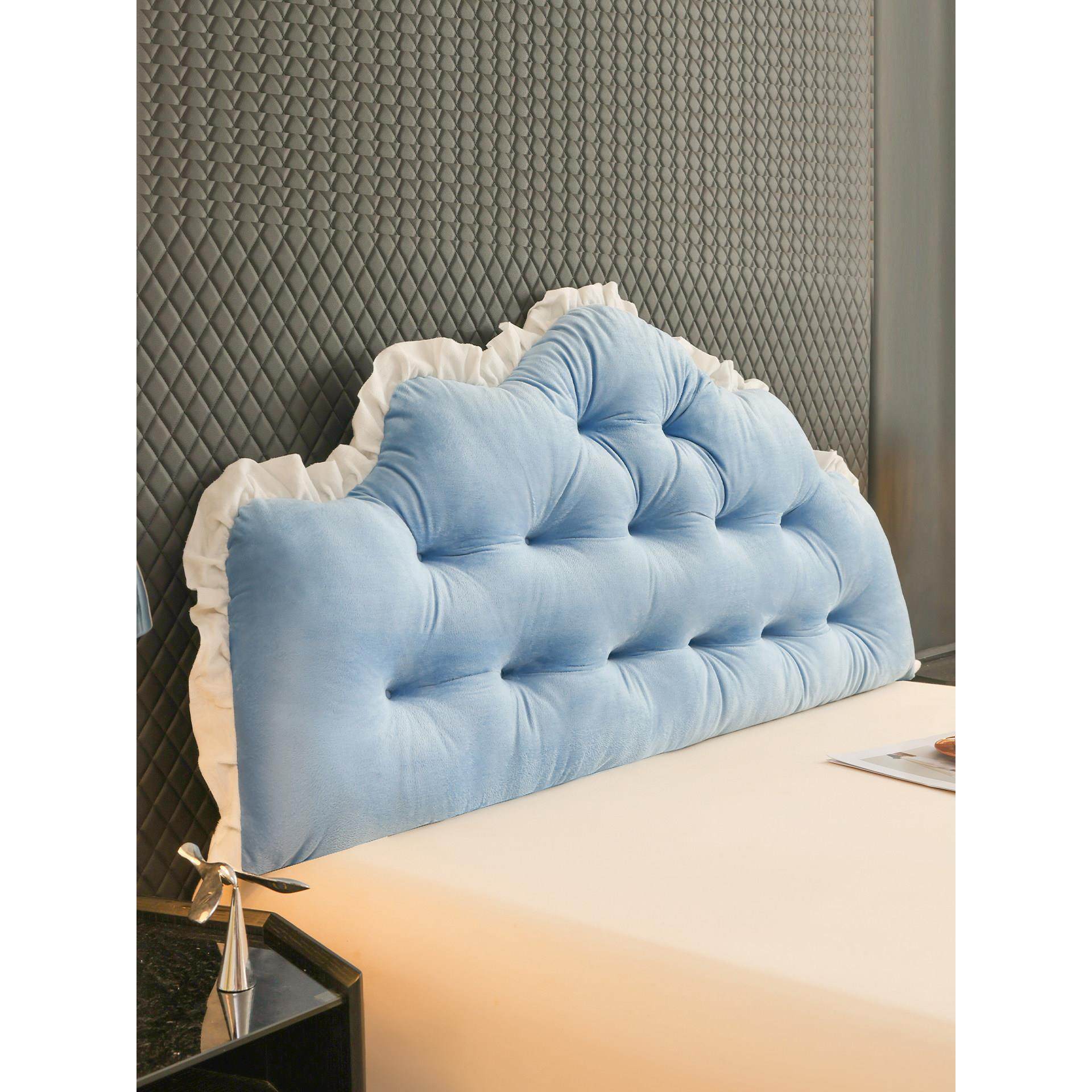 新款床头靠背垫不塌陷卧室床上玩手机靠枕加厚榻榻米防撞靠垫软包,居家布艺,床头靠垫,淘宝优惠券,粉丝福利购,淘宝优惠卷