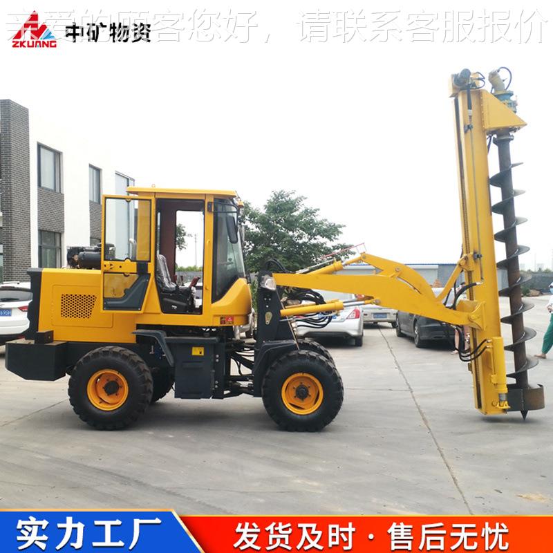 矿资原打桩机厂发打桩机 防洪打抢木桩钢 植桩机设规格备全物按中