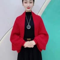 优质版】26新款秋冬时尚方格镂空
