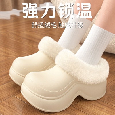 增高棉鞋女款2025秋冬季新款外穿