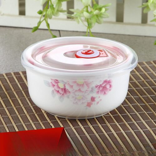 陶瓷保鲜碗5/6英寸冰箱微波炉