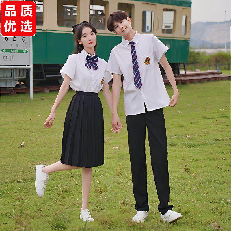 毕业班服套装英伦学院风