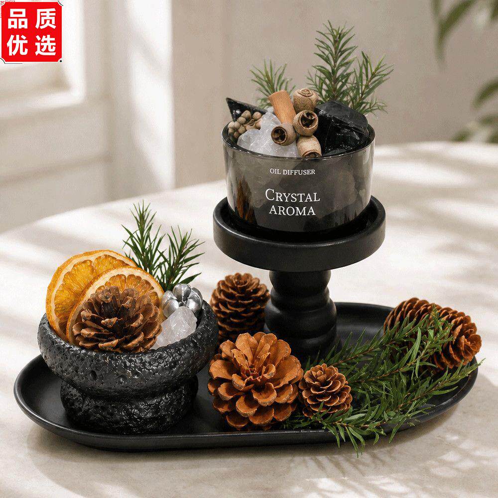高级无火香薰扩香石水晶