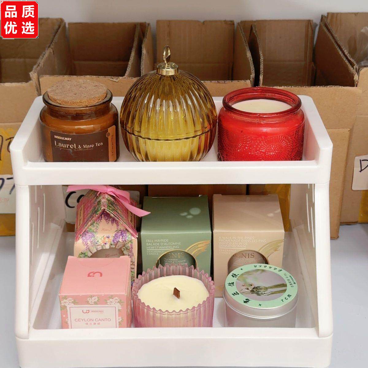 外贸香薰蜡烛盲盒高品质