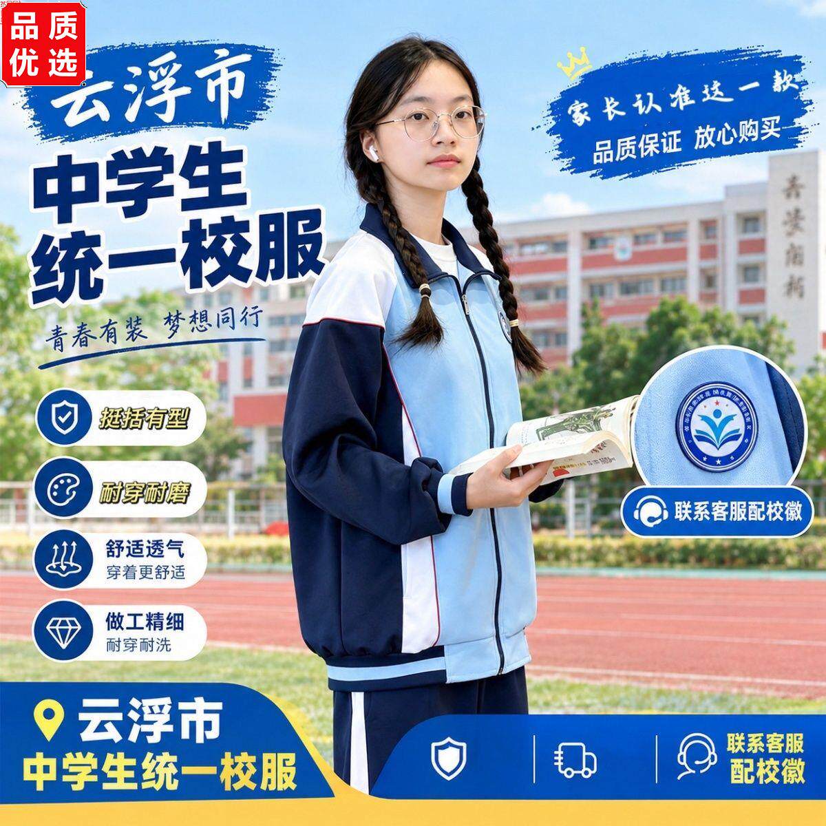 广东云浮市统一秋冬季校
