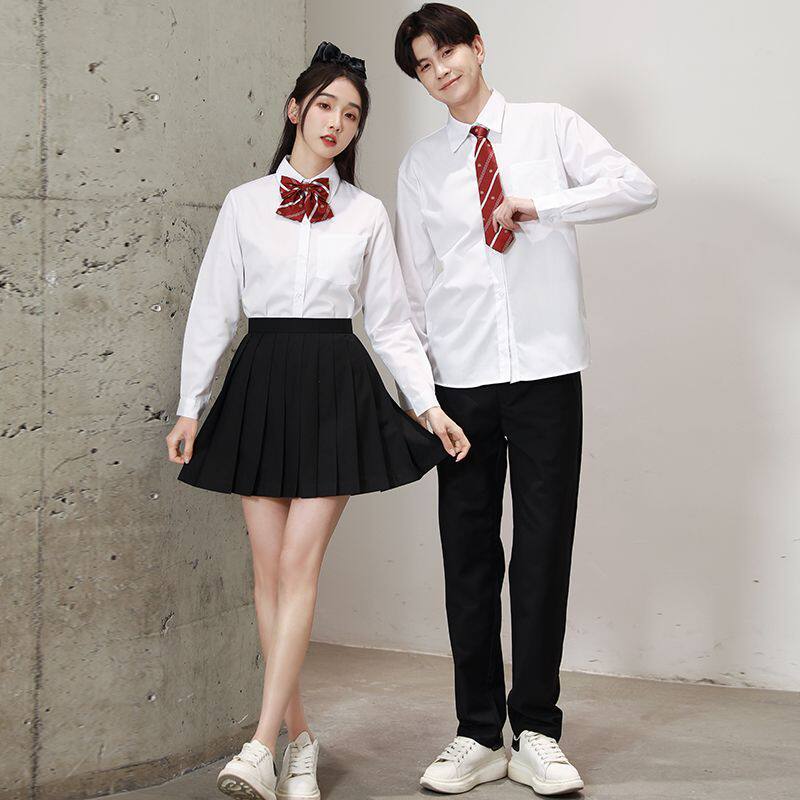 学生装毕业装校服衬衫女