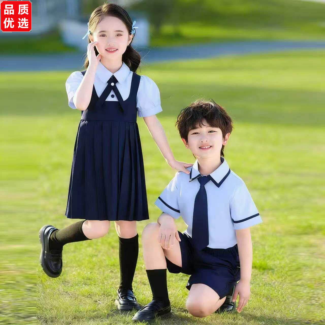 幼儿园园服夏装学院风儿