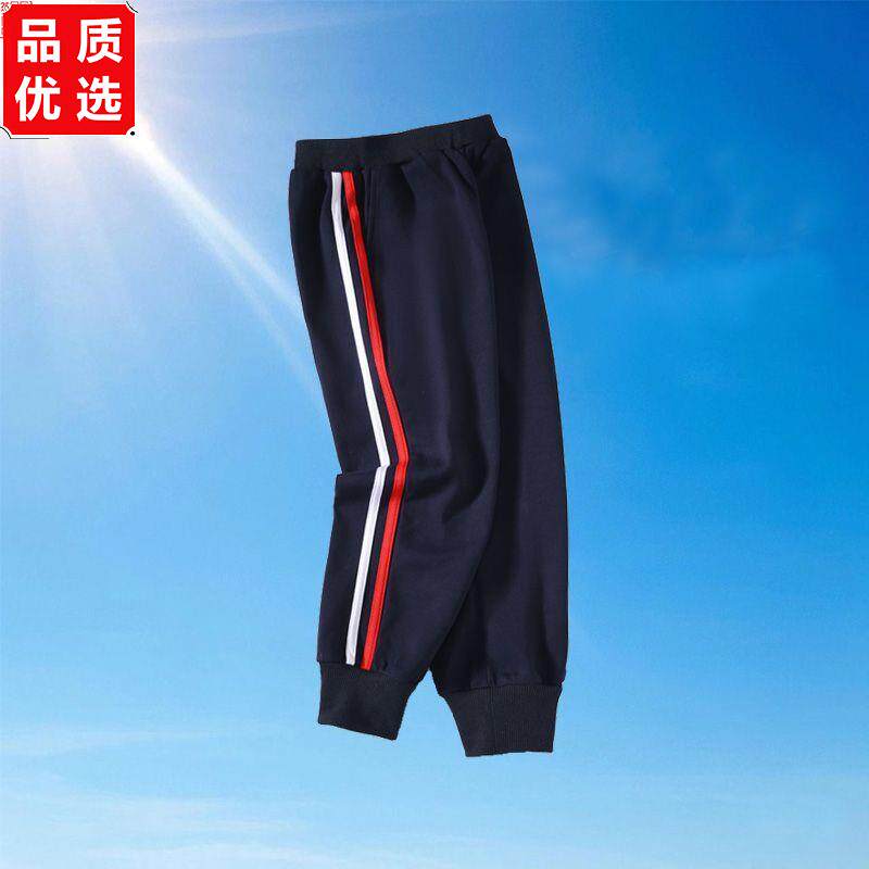 小学生校服七分裤儿童藏