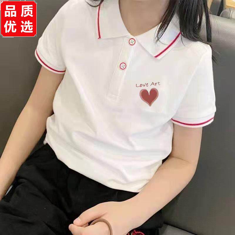 男女童polo衫中小童夏季t