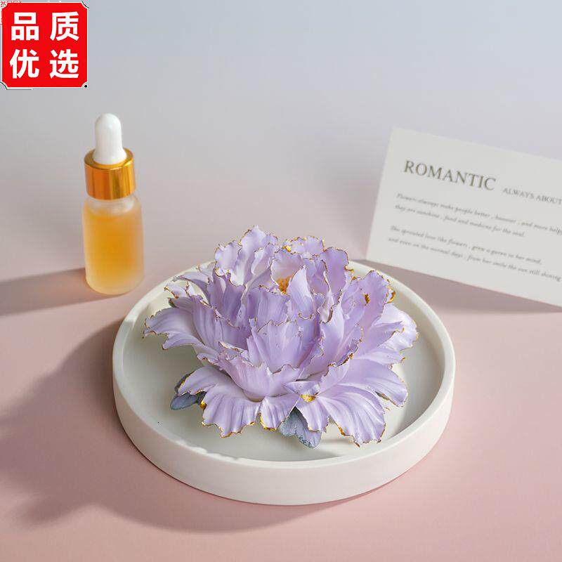 陶瓷花香插洛阳牡丹薰摆