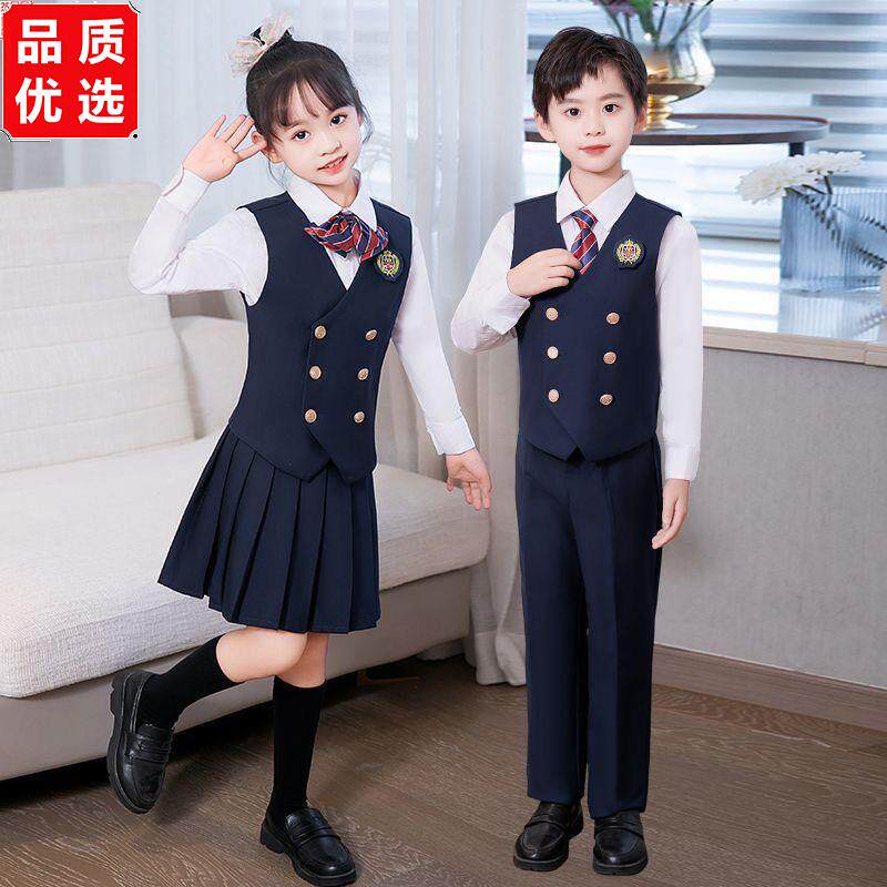 儿童中小学生英伦园服演