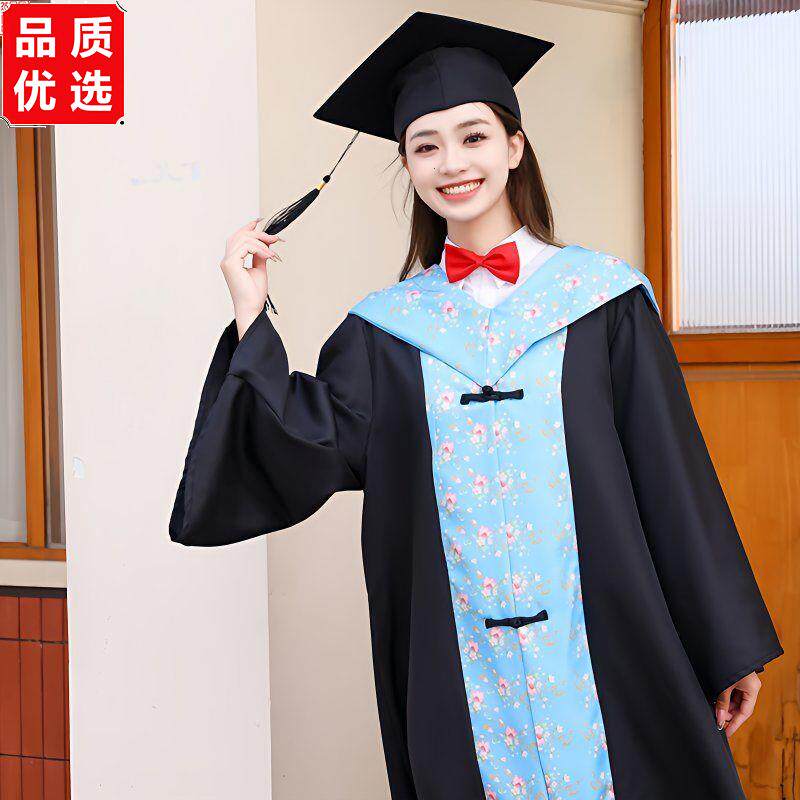 原创国风学士服大学生男