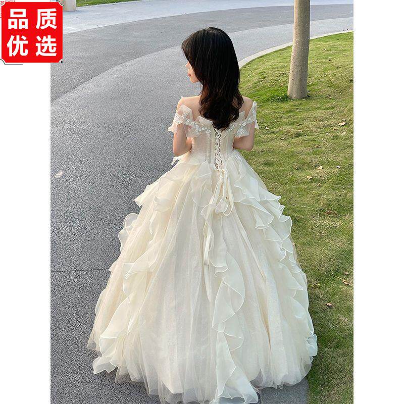 高端宴会晚礼服裙女2026
