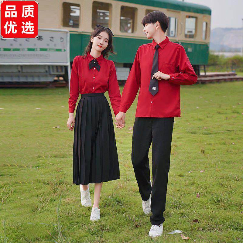 学院风班服套装中小学生