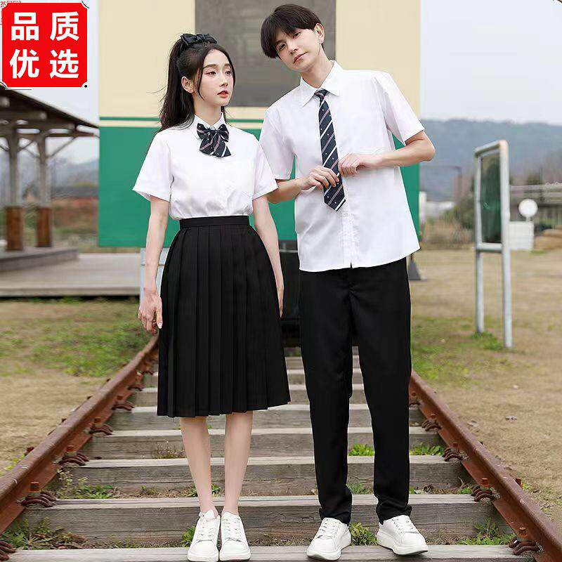 班服学院夏季套装高中校