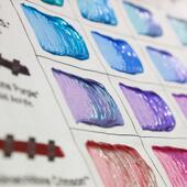 美国进口GOLDEN高登金属色丙烯颜料流质型干扰色闪光效果调和颜料