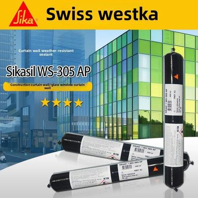 西卡305S 305Ap有机硅耐候胶门窗阳光房铝板玻璃幕墙防紫外线密封