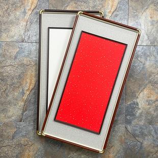 【仿铜角框中框 外框45*90 内框33*66】新中式立体实木画框 质感