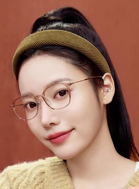 QINA亓那赵露思代言眼镜框可配度数女款小框时尚眼镜框QJ5135