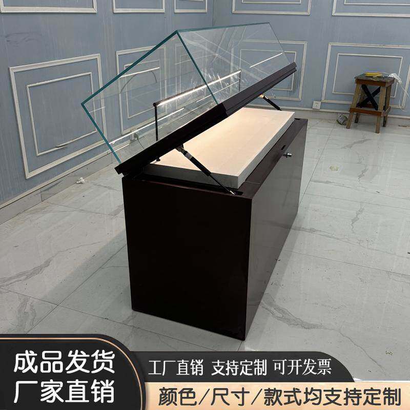 博物馆展示柜古董瓷器字画玉器陈列柜液压玻璃柜收藏品文物展示柜