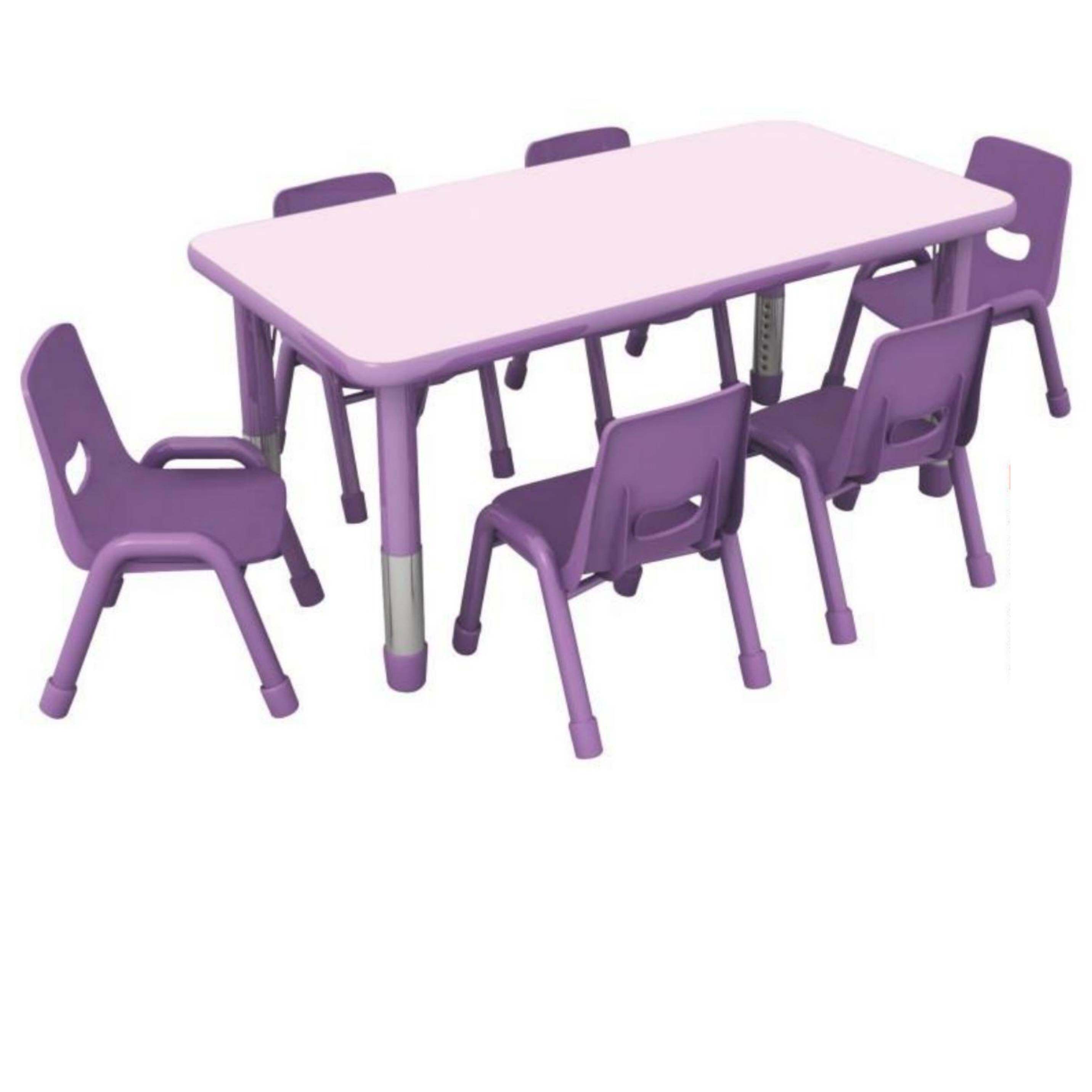 幼儿园桌椅儿童桌家用课桌游戏桌椅子套装宝宝塑料桌升降小长方桌