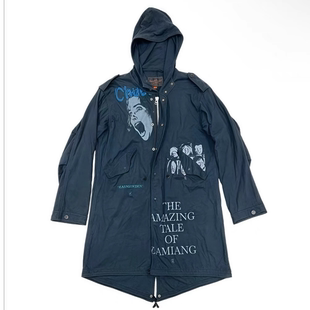 樂隊(duì)長款 外套 Archive Undercover Parka T期 稀有絕跡 風(fēng)衣 06ss
