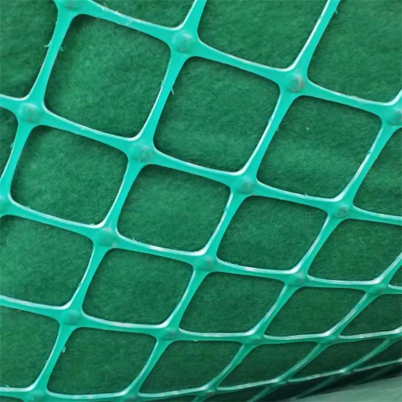 绿色装配式基坑支护网 基坑护坡防水 复布格栅 绿色覆布格栅