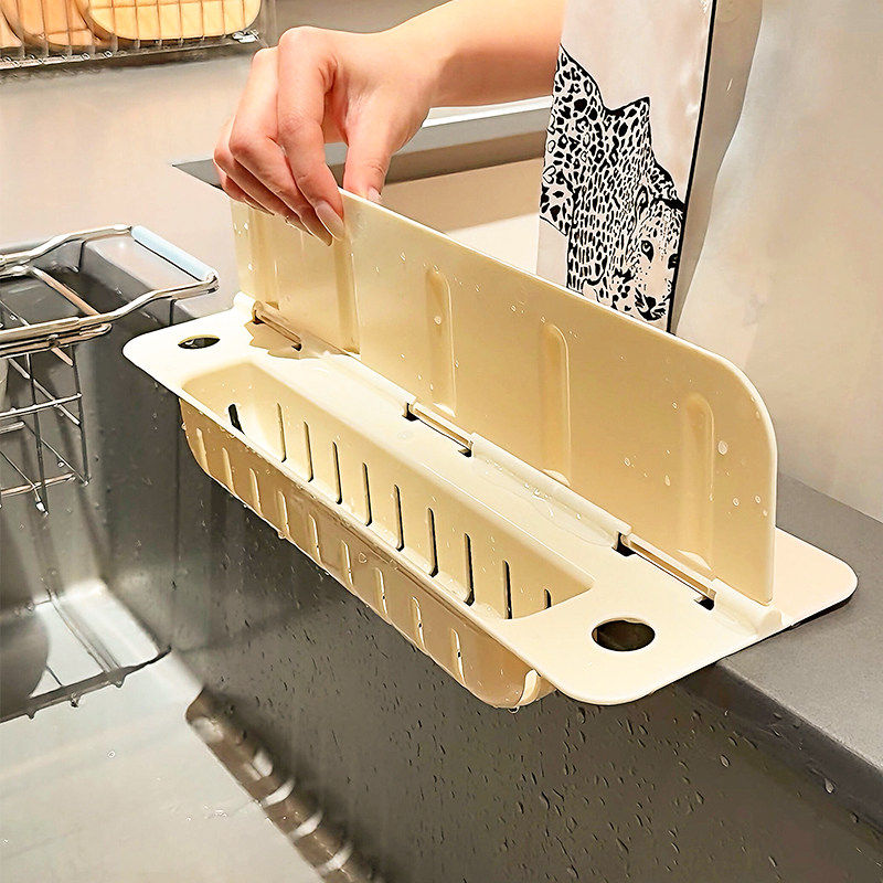 【厨房好物】折叠水槽水池挡水板防油挡板洗手池边缘挡水条防溅水,厨房/烹饪用具,其它,淘宝优惠券,粉丝福利购,淘宝优惠卷