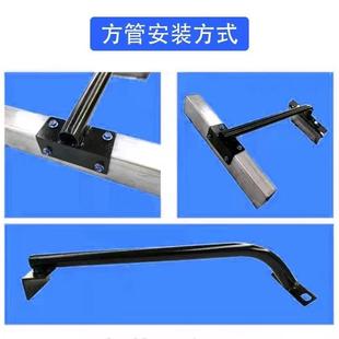 LED投光灯杆侧壁顶部安装户外门头店铺招牌广告挑臂射灯防水支架